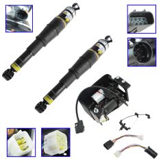00-10 GM Full Size SUV; 03-06 Avalanche Air Ride Suspension Compressor & Rear Air Spring Kit