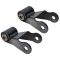 99-13 Chevy, GMC FS PU & SUV (w/o 2 Inch Lift) Rear Leaf Spring Rearward Shackle Bracket PAIR (GM)