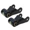 99-13 Chevy, GMC FS PU & SUV (w/o 2 Inch Lift) Rear Leaf Spring Rearward Shackle Bracket PAIR (GM)