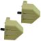 01-10 GM FS PU, SUV 1500HD-3500, Avalnch 2500; 03-09 Hum H2 Frt Lwr Cntrl Arm Bump Stop PAIR (GM)