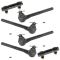 88-05 Chevy GMC C/K Truck FS SUV Tie Rod & Sleeve Kit (Set of 6)