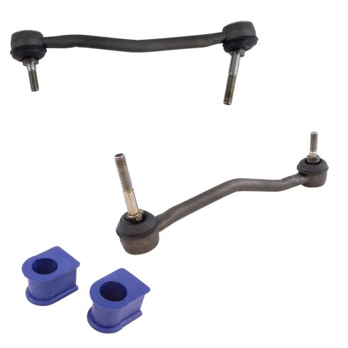 00-04 Ford F250SD, F350SD w/4WD Front Stabilizer Bar Link & Bushing Kit (Set of 4) (Moog)