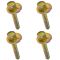 98-04 Nissan Frontier; 00-04 Xterra Front Upper Control Arm Front or Rear Bolt/Pin Set of 4 (Nissan)