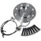 1998-99 Dodge 3500 4x4 DRW w/AWAL Front Hub & Bearing LF