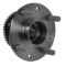 Wheel Bearing & Hub Assembly (ABS Ring Close to Spindle)