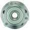 99-01 Jeep Cherokee; 99-06 Jeep Vehicles (w/Cast Rotors) Front Hub & Wheel Bearing (Timken)