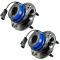 92-99 GM Cars Front Hub Bearing & ABS Sensor Pair