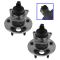 1991-04 GM Cars Rear Hub Bearing & ABS Sensor Pair