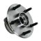 00-01 Dodge Ram 1500 4x4 w/RWAL Frt Hub & Bearing Pair