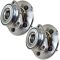 97-00 Ford F150 PU 4x4 w/RWAL Front Hub & Bearing Pair