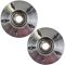 97-00 Ford F150 PU 4x4 w/RWAL Front Hub & Bearing Pair