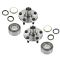 83-91 Toyota FWD Front Hub & Bearing Repair Kit Pair