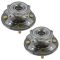 90-97 Honda Accord 4cyl; 97 Acura 2.2CL Ft Hub Pair