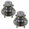 95-05 Dodge Chrysler Mitsu w/ABS Rear Hub & Brng Pair