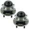 01-07 Dodge Mini Van w/ABS Drm Brk Rear Hub & Brng PAIR