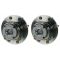 1999 Ford Super Duty Truck SRW 4WD 2 Whl ABS Front Wheel Bearing & Hub PAIR