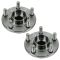 90-04 Subaru Multifit w/o ABS 05-08 Front Hub PAIR