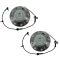 99-10 GM PU SUV 2500 VAN 2500, 3500 2WD Front Hub & Bearing PAIR