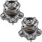 02-06 Nissan Altima w/ABS Rear Wheel Hub & Bearing PAIR