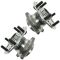 97-03 Toyota Rav4 w/2WD w/o ABS Rear Wheel Bearing & Hub PAIR