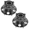 07-11 Honda CR-V w/4WD; 07-11 Acura RDX Rear Wheel Bearing & Hub PAIR