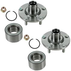 Wheel Hub Bearing Knuckle Assembly for Nissan Altima l4 2.5L 2002-06 Front Right