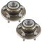 05-10 300; 08-11 Challenger; 06-11 Charger; 05-08 Magnum 2WD Front Wheel Bearing & Hub PAIR