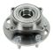 02-05 Sierra, Silverado 1500 Ext Cab; 02-04 Denali w/4WS 6 Lug Rr Whl Bearing & Hub PAIR