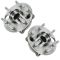 02-05 Sierra, Silverado 1500 Ext Cab; 02-04 Denali w/4WS 6 Lug Rr Whl Bearing & Hub PAIR