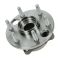 02-05 Sierra, Silverado 1500 Ext Cab; 02-04 Denali w/4WS 6 Lug Rr Whl Bearing & Hub PAIR