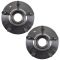 89-92 Volvo 740; 89-90 760; 89-91 780; 91-95 940; 92-94 960 w/ABS Front Wheel Bearing & Hub PAIR