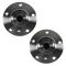 02-05 BMW 740i, 745Li; 06-08 750i, 750Li; 04-06 760i; 03-08 760Li Front Wheel Bearing & Hub PAIR