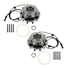 05-10 Ford F450SD, F550SD (w/4WD w/DRW) Front Wheel Bearing & Hub Assembly PAIR