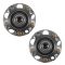 09-12 Aura TSX; 08-12 Honda Accord Rear Wheel Bearing & Hub Assy Pair