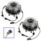 11-12 Ford F350SD (w/4WD & DRW) Front Wheel Bearing & Hub Assy PAIR