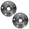 07 (from VIN 367134)-13 Volvo XC90 Wheel Bearing & Hub Front PAIR (40 Spline)