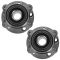 07 (from VIN 367134)-13 Volvo XC90 Wheel Bearing & Hub Front PAIR (40 Spline)