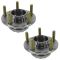 03 (from 10/14/02)-08 Hyundai Tiburon w/ABS Rear Wheel Hub & Bearing PAIR