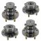 Front & Rear Wheel Hub & Bearing Left or Right for Chrysler Dodge Mitsubishi 5 Lug