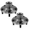 08-12 Accord; 09-13 TSX; 10-13 Crosstour Front Wheel Hub PAIR