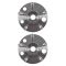 99-03 RX300; 01-03 Highlander 4WD Rear Wheel Hub PAIR