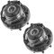 99-04 Ford F250SD-F550SD w/2WD & ABS Front Wheel Hub & Bearing Assembly PAIR