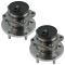 07-14 Mazda CX-9 w/FWD Rear Wheel Bearing & Hub Pair