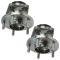 07-14 Mazda CX-9 w/FWD Rear Wheel Bearing & Hub Pair