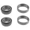 Front Outer Various Wheel Bearing & Race Set Pair A12