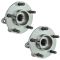 09-14 Nissan 370Z Front Wheel Bearing Hub Assembly Pair