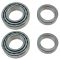 99-04 Jeep Grand Cherokee; 02 Liberty Rear Wheel Bearing & Seal Kit Pair