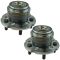 09-15 Honda Pilot FWD Rear Wheel Bearing & Hub Assembly Pair