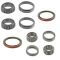 88-89 Brougham, 76-86 C10, 88-00 C2500 Inner & Outer Wheel Bearings & Seal 6 Piece Kit