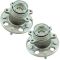 07-12 Hyundai Elantra Rear Wheel Hub & Bearing Assembly LH RH Pair